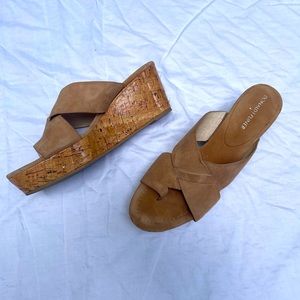 Donald J Pliner Suede Wedge